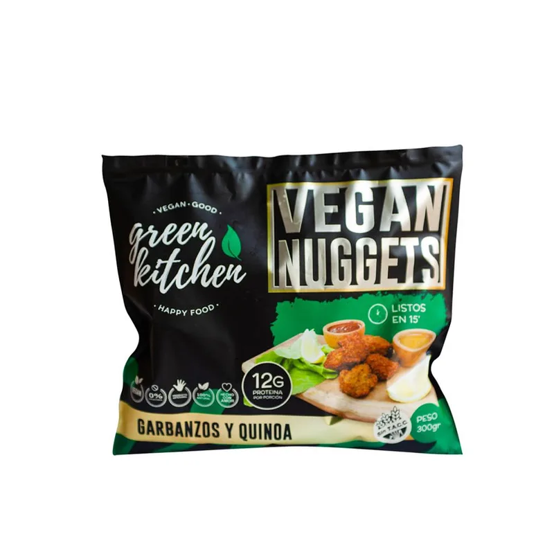 Nuggets de Garbanzo y Quinoa x 300 gr (Green Kitchen)