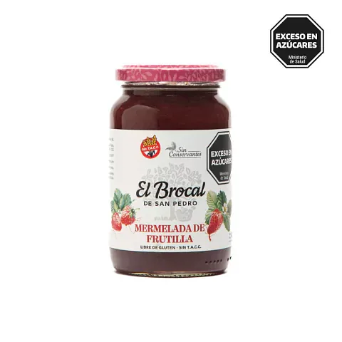 Mermelada Tradicional Frutilla x 420 gr (El Brocal)