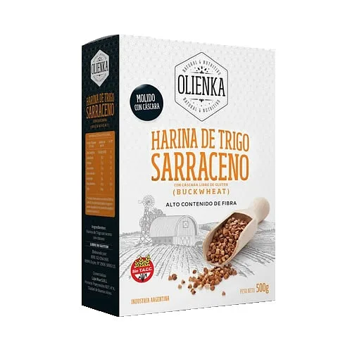 Harina de Trigo Sarraceno Molido con Cascara (Olienka)