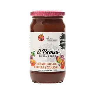 Mermelada Ciruela y Naranja x 420 gr (El Brocal)