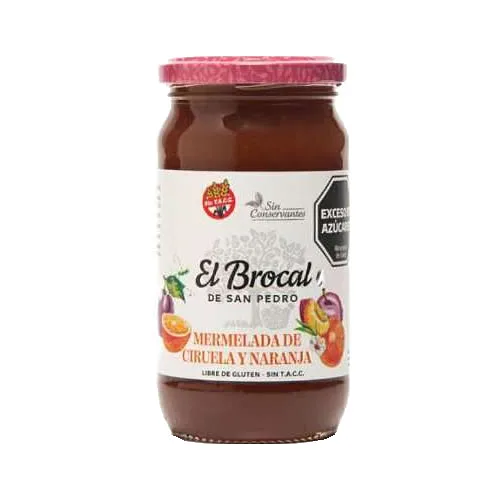 Mermelada Ciruela y Naranja x 420 gr (El Brocal)