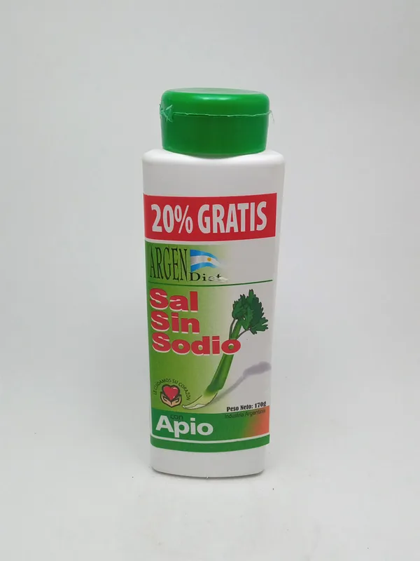 Sal Sin Sodio de Apio (Argendiet)