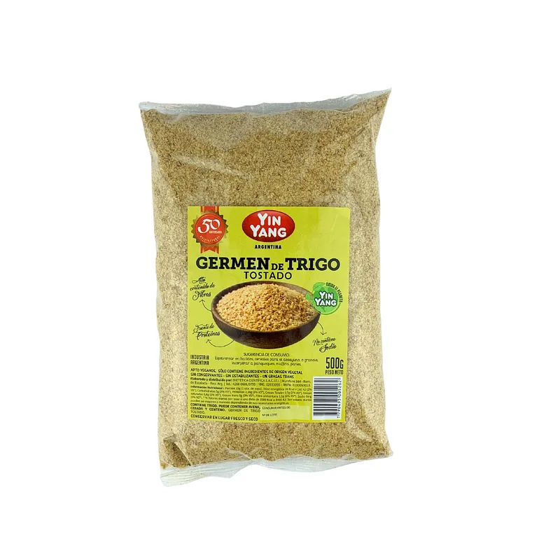 Germen de Trigo Tostado x 500 gr (Yin Yang)