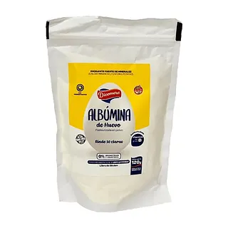 Albumina de Huevo en Polvo Sin TACC x 120 gr (Dicomere)