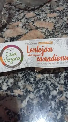 Medallones de Lentejon Estilo Canadiense x 4 u (Casa Vegana)