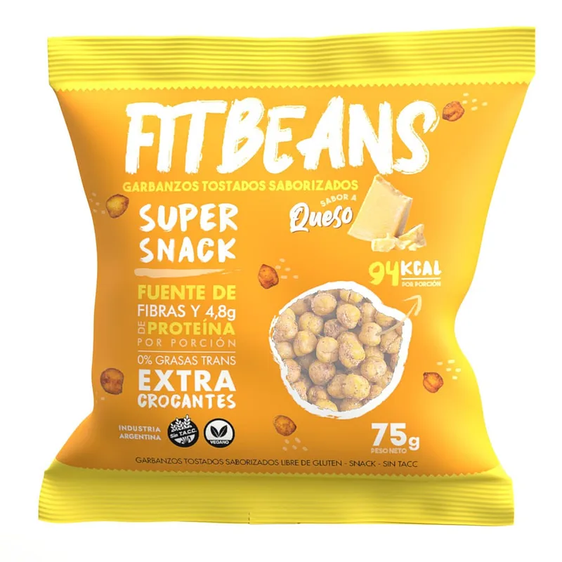 Garbanzos de Queso x 75 gr (Fit Beans)