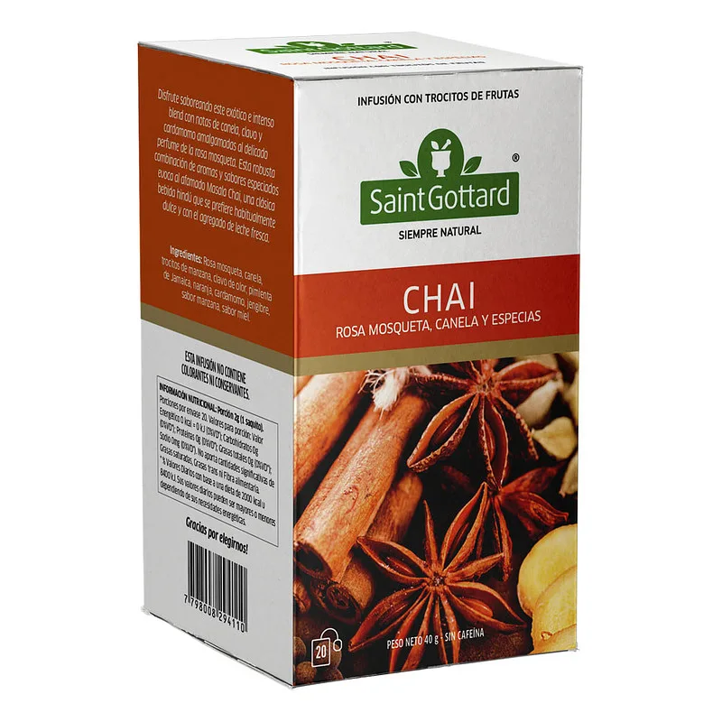 Te Chai x 20 u (Saint Gottard)