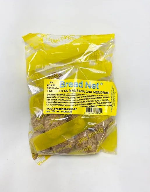 Galletas de Manzana y Almendras (Bread Net)