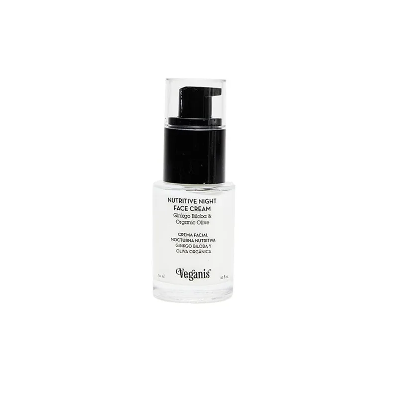 Crema Facial Nocturna x 30 ml (Veganis)