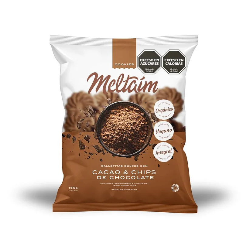 Galletitas Meltaim Sabor Cacao y Chips de Chocolate x 150 gr (Meltaim)