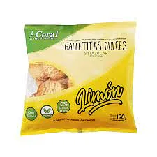 Galletas Light con Stevia Sabor Coco x 190 gr (Ceral)