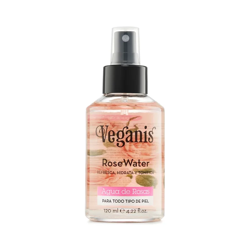 Agua de Rosas x 120 ml (Veganis)