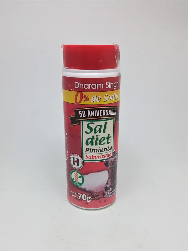 Sal Dietetica de Pimienta x 70 gr (Sal Diet)