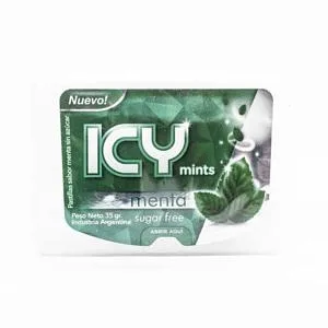 Pastillas de Menta Sin Azucar x 35 gr (ICY)