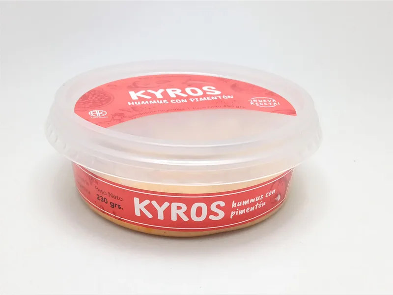 Hummus con Pimenton x 230 gr (Kyros)