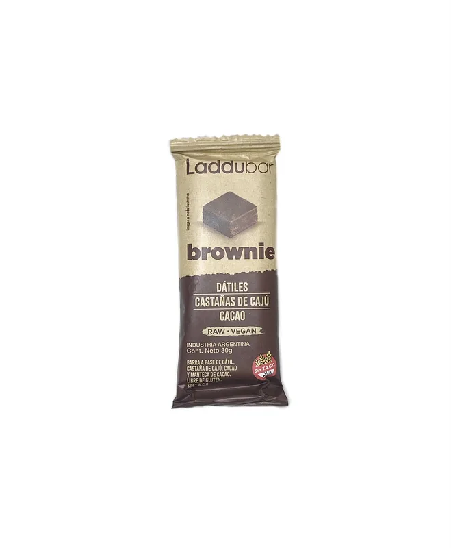 Barrita Vegana de Brownie (Laddu)