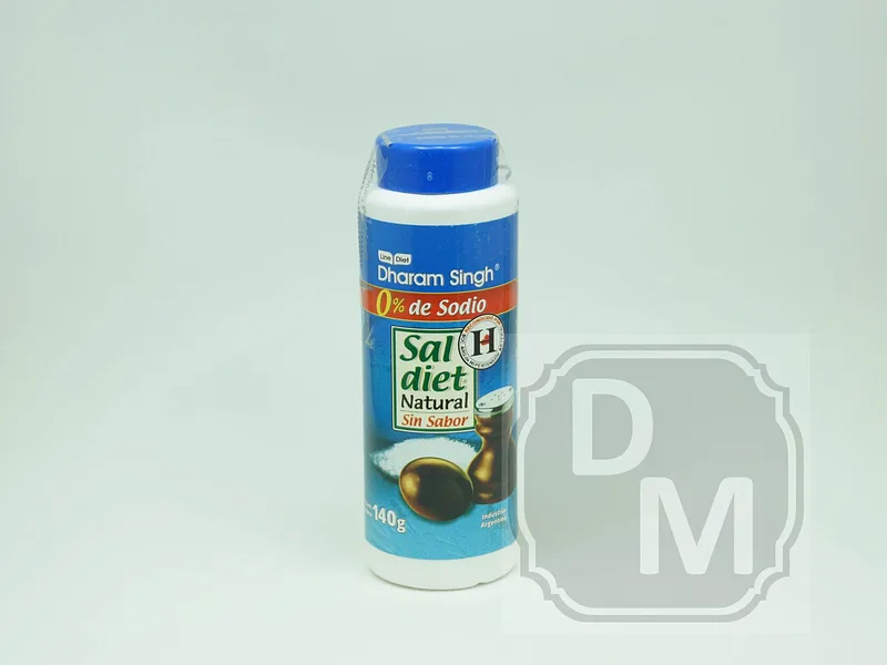 Sal Dietetica Sin Sodio Natural x 140 gr (Sal Diet)