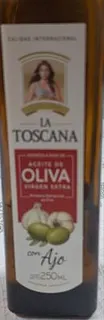 Aceite de Oliva con Ajo x 250 ml (La Toscana)