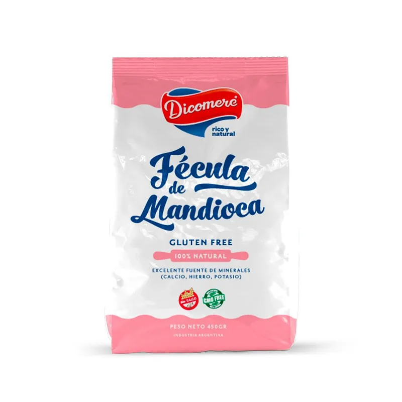 Fecula de Mandioca x 450 gr x 12 u (Dicomere)
