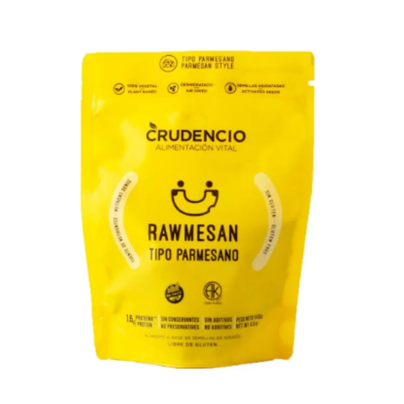 Rawmesan Tipo Parmesano x 140 gr (Crudencio)