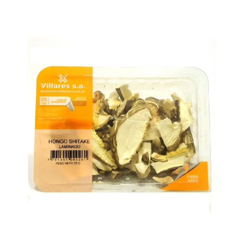 Hongos Shitake Laminado (El Peoncito)