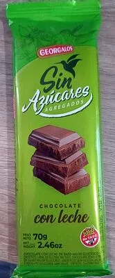 Chocolate con Leche x 70 gr (Georgalos)