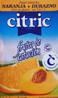 Jugo Naranja y Durazno x 500 ml (Citric)