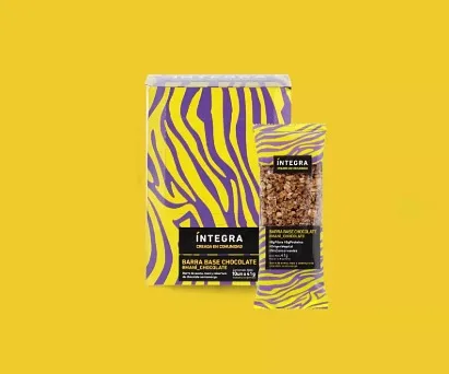 Barritas Base de Chocolate + Mani x 41 gr x 10 u (Integra)