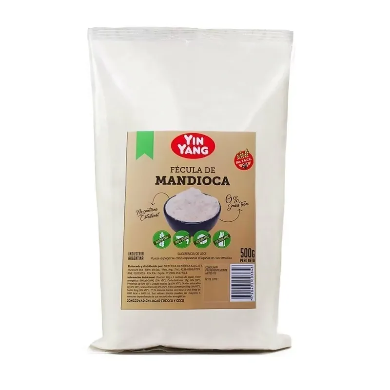 Fecula de Mandioca x 500 gr x 6 u (Yin Yang)