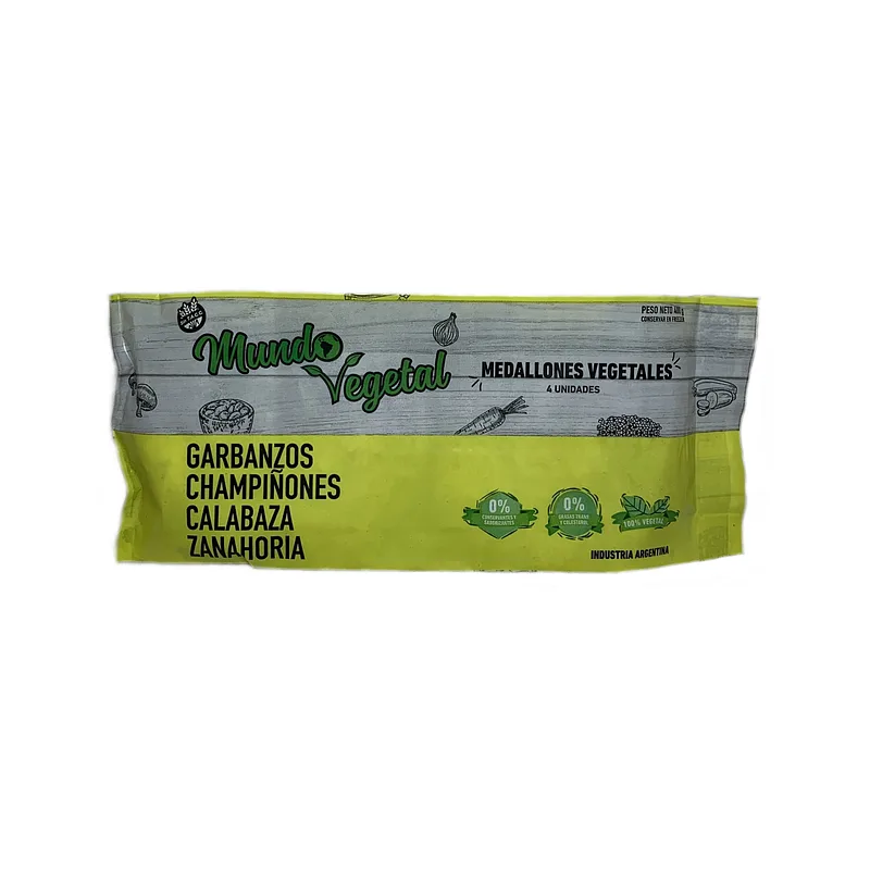 Medallones de Garbanzos (Mundo Vegetal)