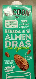 Leche de Almendras sin Azucar x 1 lt (Cocoon)