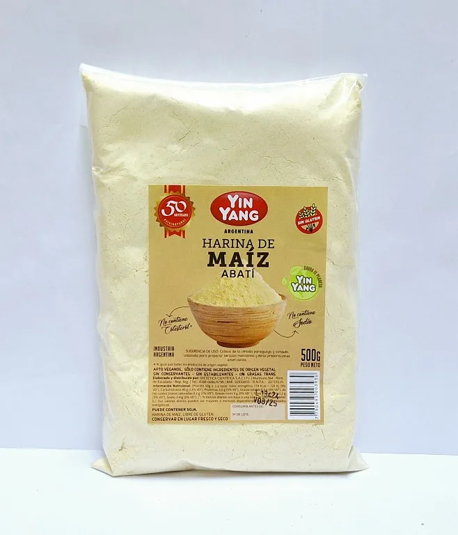 Harina de Maiz Abati x 500 gr x 10 u (Yin Yang)