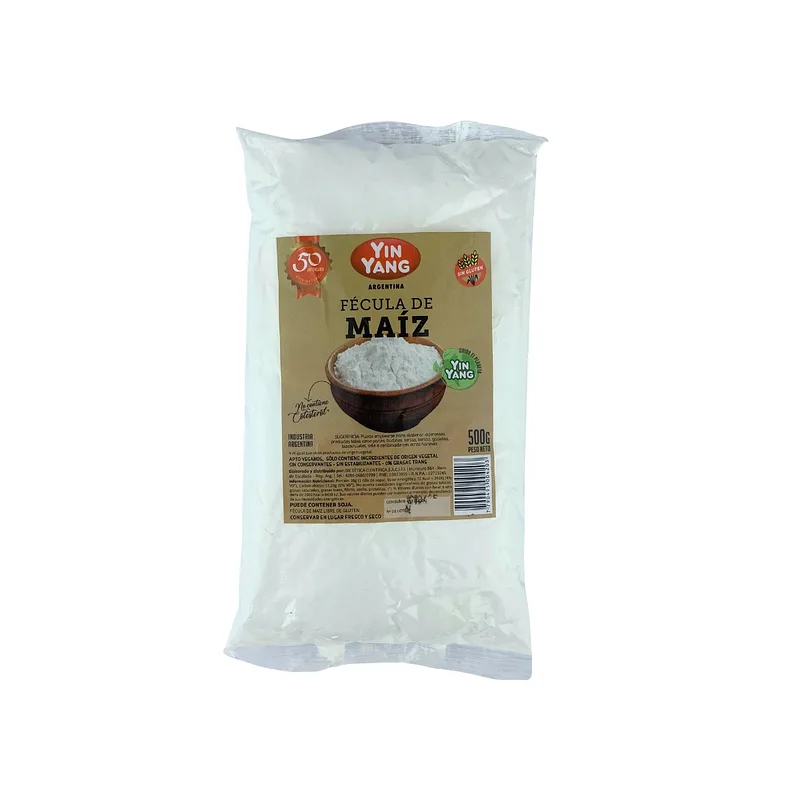 Fecula de Maiz x 500 gr x 10 u (Yin Yang)