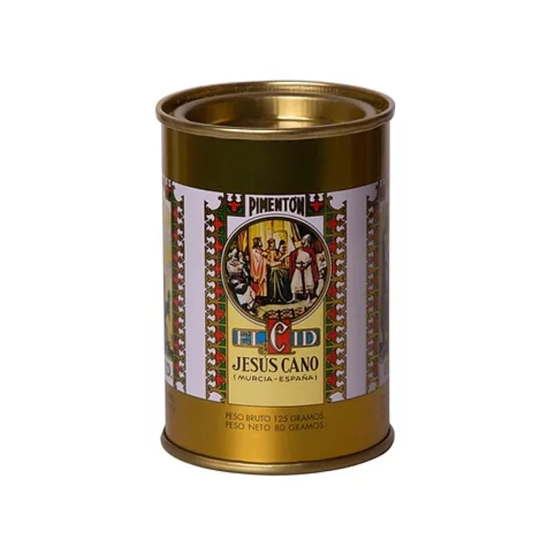 Pimenton Espanol Ahumado Lata x 80 gr (El Castillo)