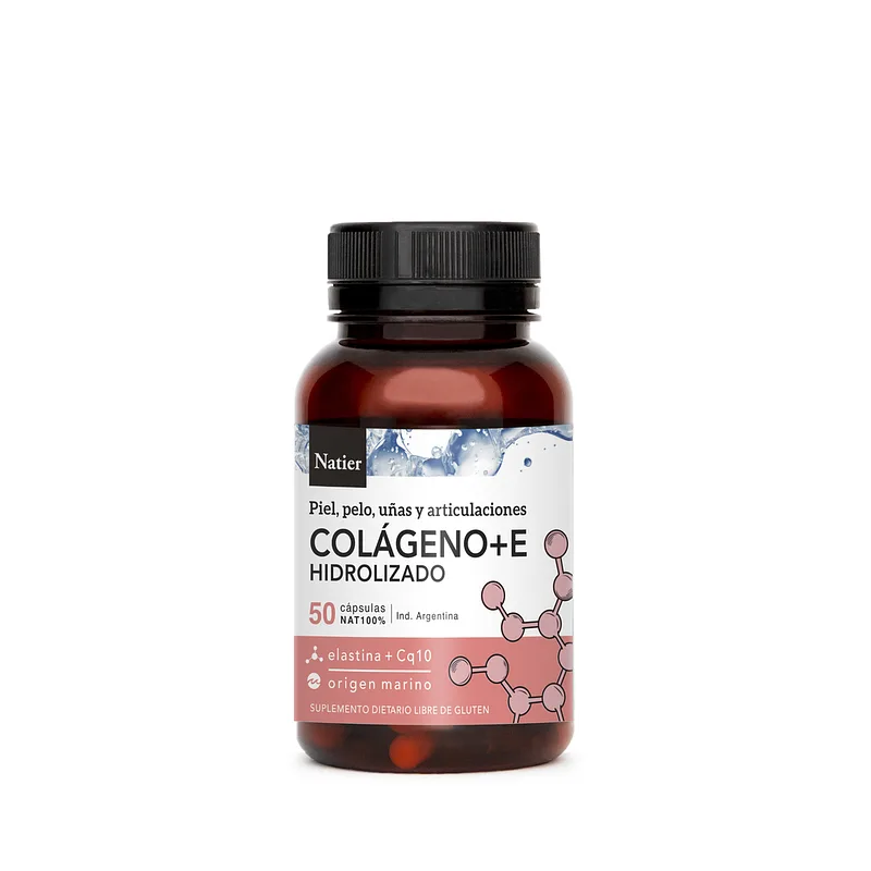 Colageno con Coq10 y Vitamina E x 50 cap (Natier)