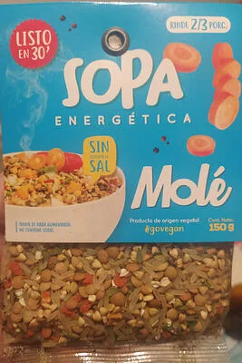 Sopa Energetica (Mole)