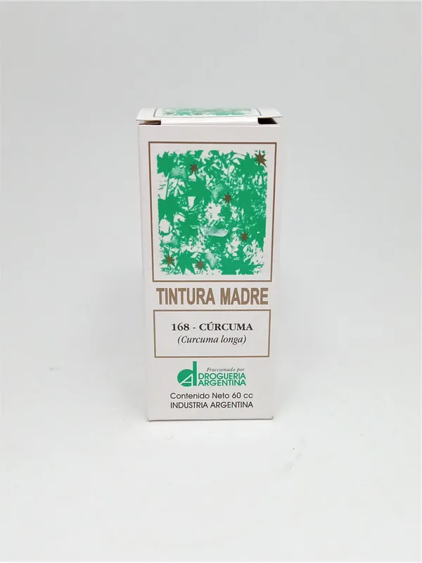 Tintura Madre N168 - Curcuma - x 60 ml (Drogueria Argentina)