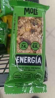 Barra de Cereal Energia x 45 gr (Mole)