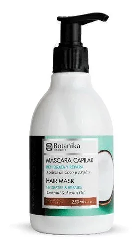 Mascara Capilar Coco + Argan Botanika x 250 ml (Natier)
