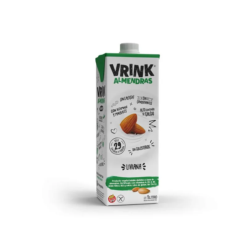 Leche de Almendras Liviana x 1 lt (Vrink)