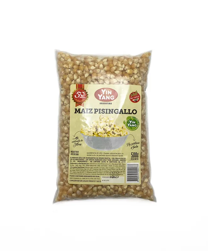 Maiz Pisingallo x 500 gr x 10 u (Yin Yang)