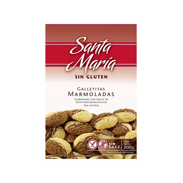 Galletitas Marmoladas x 200 gr (Santa Maria)