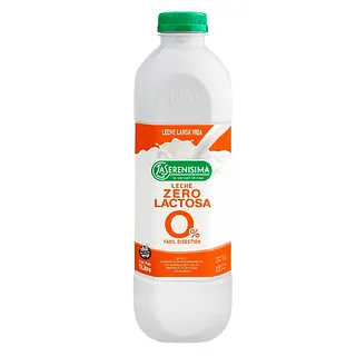 Leche Zero Lactosa x 1 lt (La Serenisima)