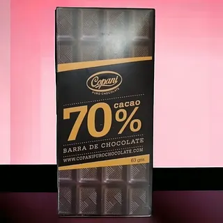 Chocolate Tableta 80% Cacao x 63 gr x 12 u (COPANI)