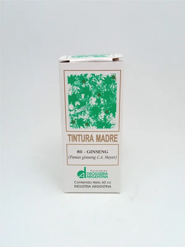 Tintura Madre Ginseng x 60 ml (Drogueria Argentina)