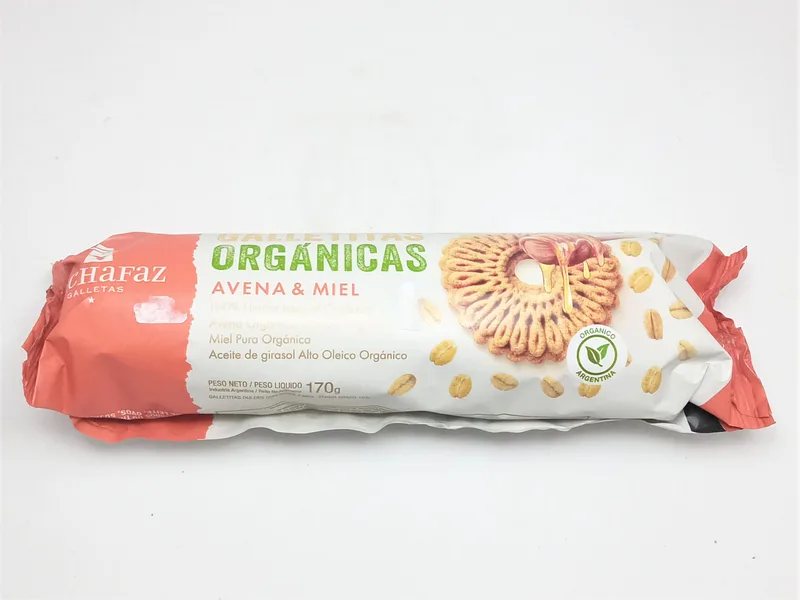 Galletitas Organicas de Avena y Miel (Cachafaz)