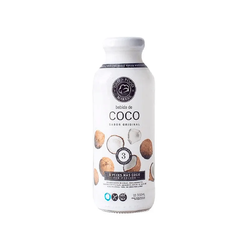 Bebida de Coco x 330 ml (Green Food Makers)