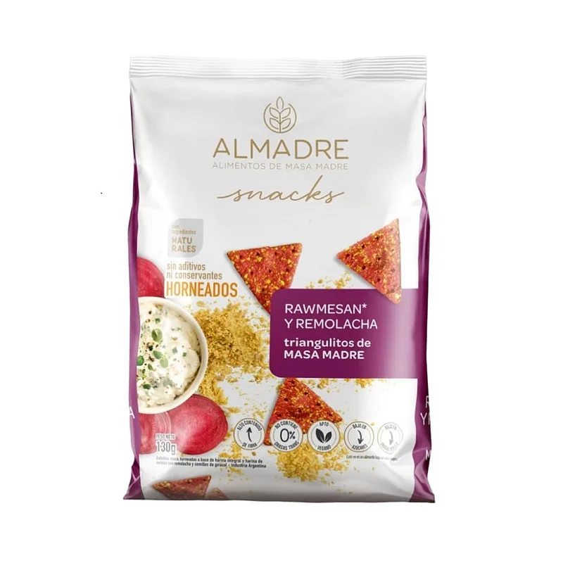 Snacks Rawmesan y Remolacha x 130 gr (Almadre)