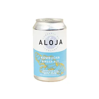 Kombucha de Jengibre x 354 ml (Aloja)
