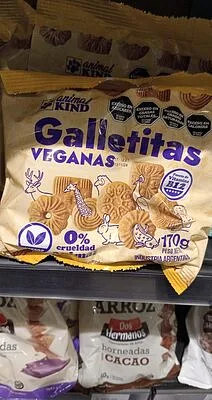 Galletitas Veganas Vainilla x 170 gr (Animal Kind)